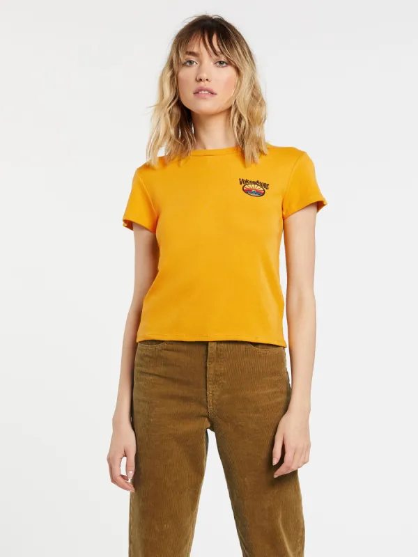 Have A Clue Tee - Golden Haze sold by Volcom