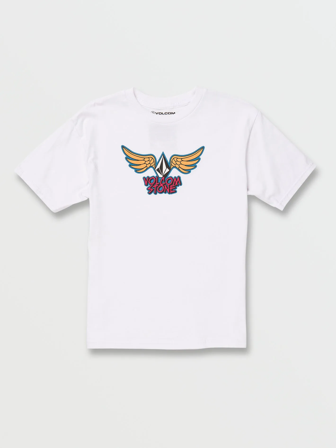 Big Boys Wingz Short Sleeve Tee - White sold by Volcom