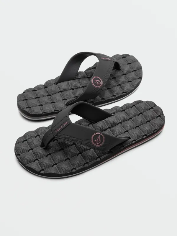 Recliner Sandals - Navy Combo sold by Volcom
