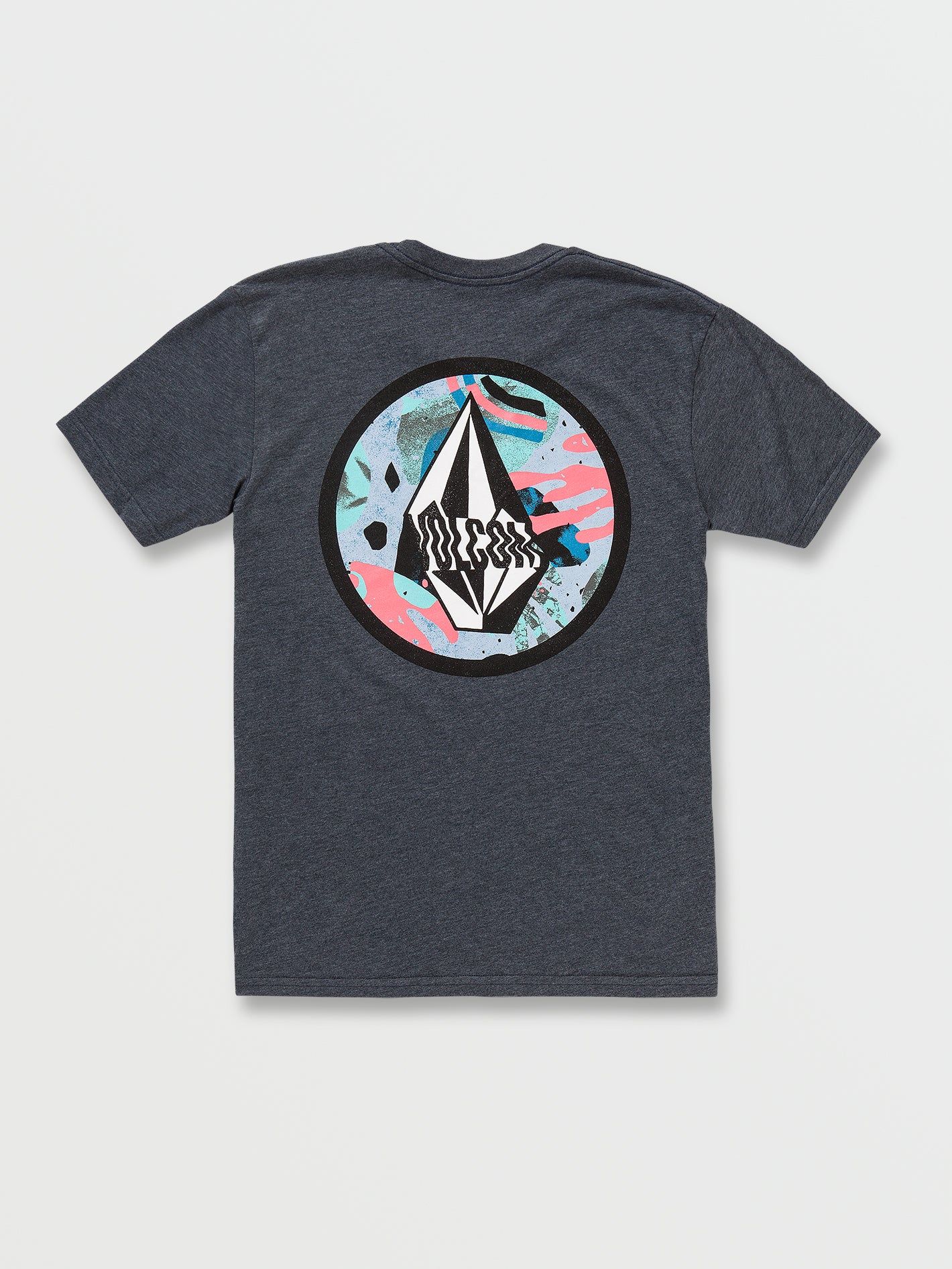 Stoney Fill Short Sleeve Tee - Navy Heather sold by Volcom product image thumbnail 4