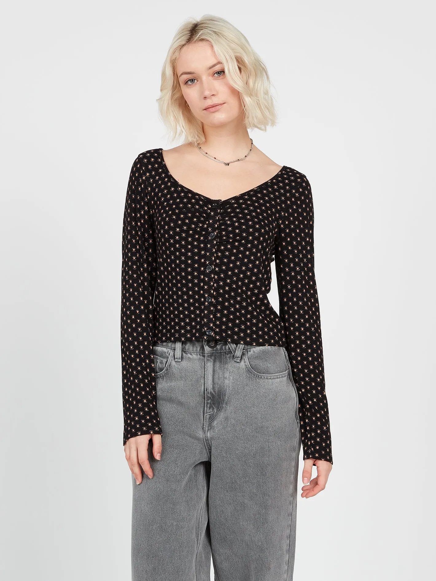 Sunscaper Long Sleeve Shirt - Black sold by Volcom product image thumbnail 3