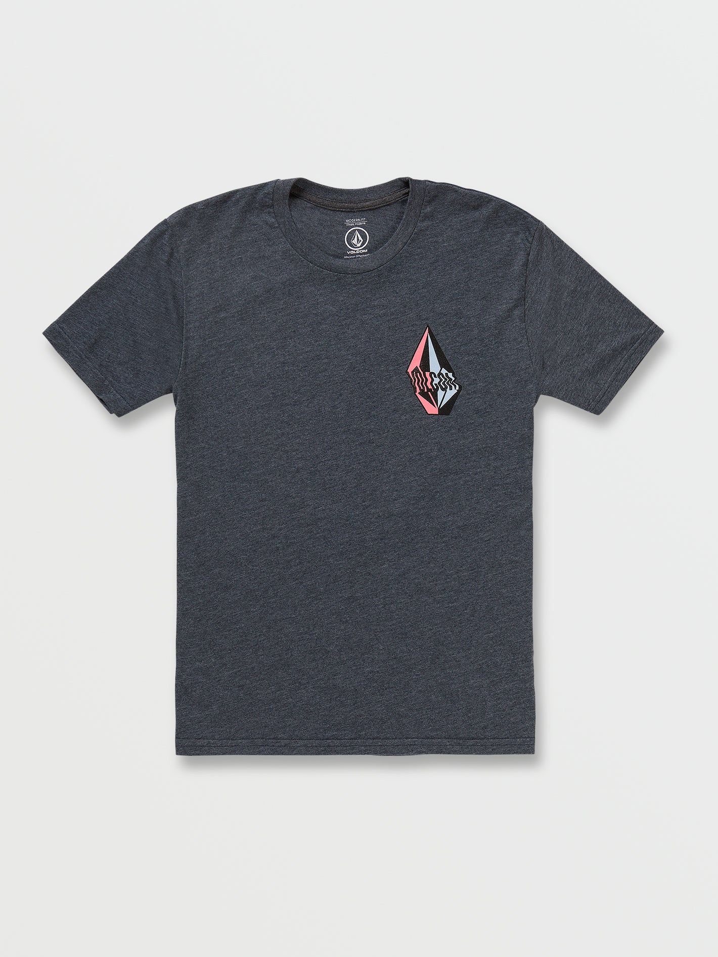 Stoney Fill Short Sleeve Tee - Navy Heather sold by Volcom product image thumbnail 3
