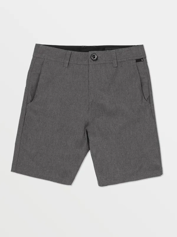 Big Boys Frickin Cross Shred Static Shorts - Charcoal Heather sold by Volcom