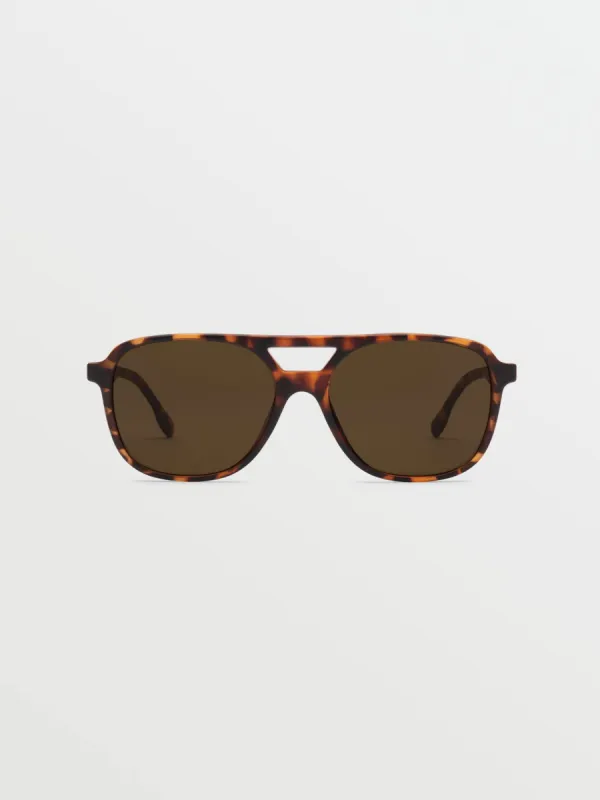 New Future Sunglasses - Matte Tort/Bronze sold by Volcom