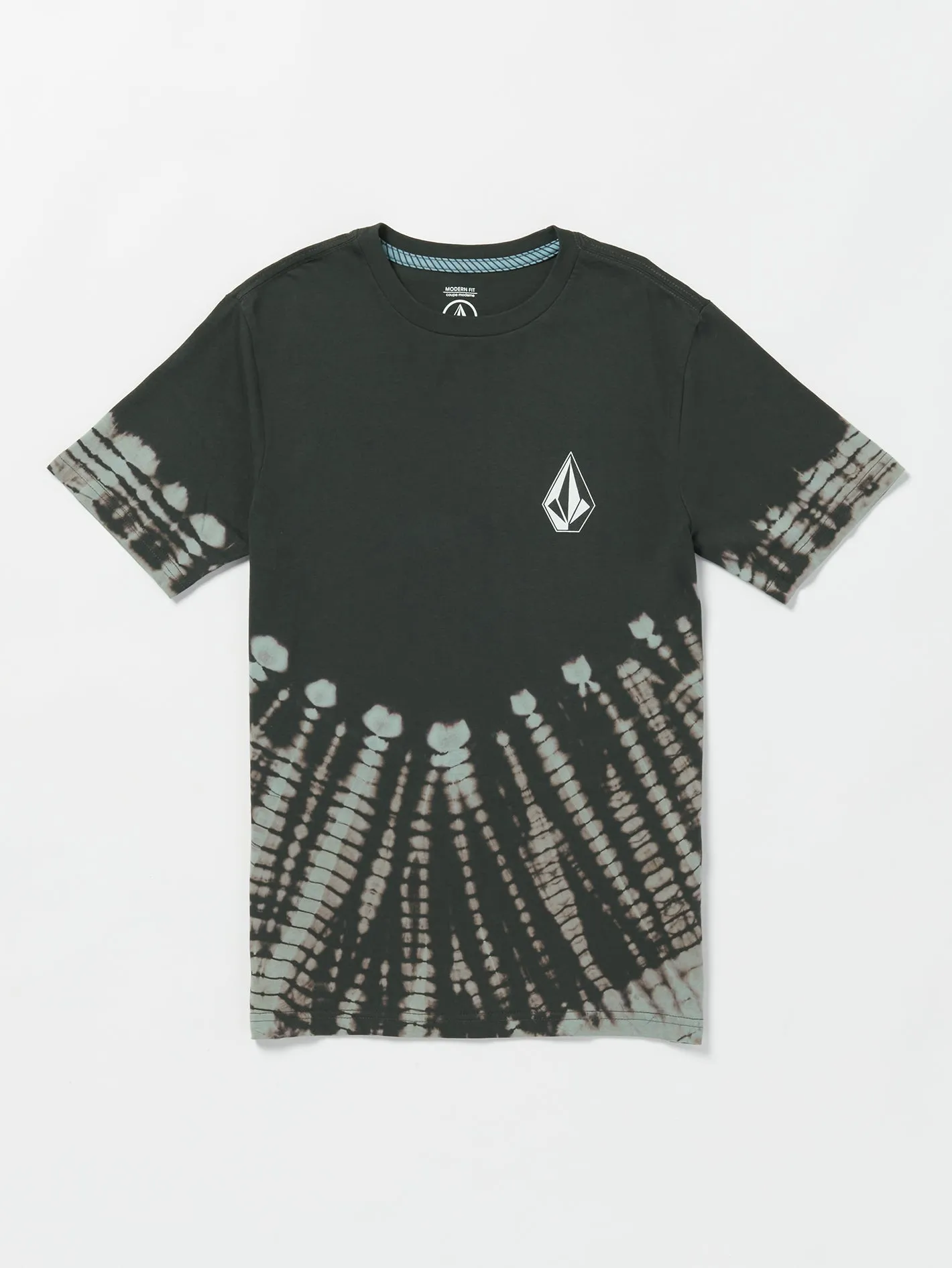 Big Boys Iconic Stone Dye Short Sleeve Tee - Stealth sold by Volcom
