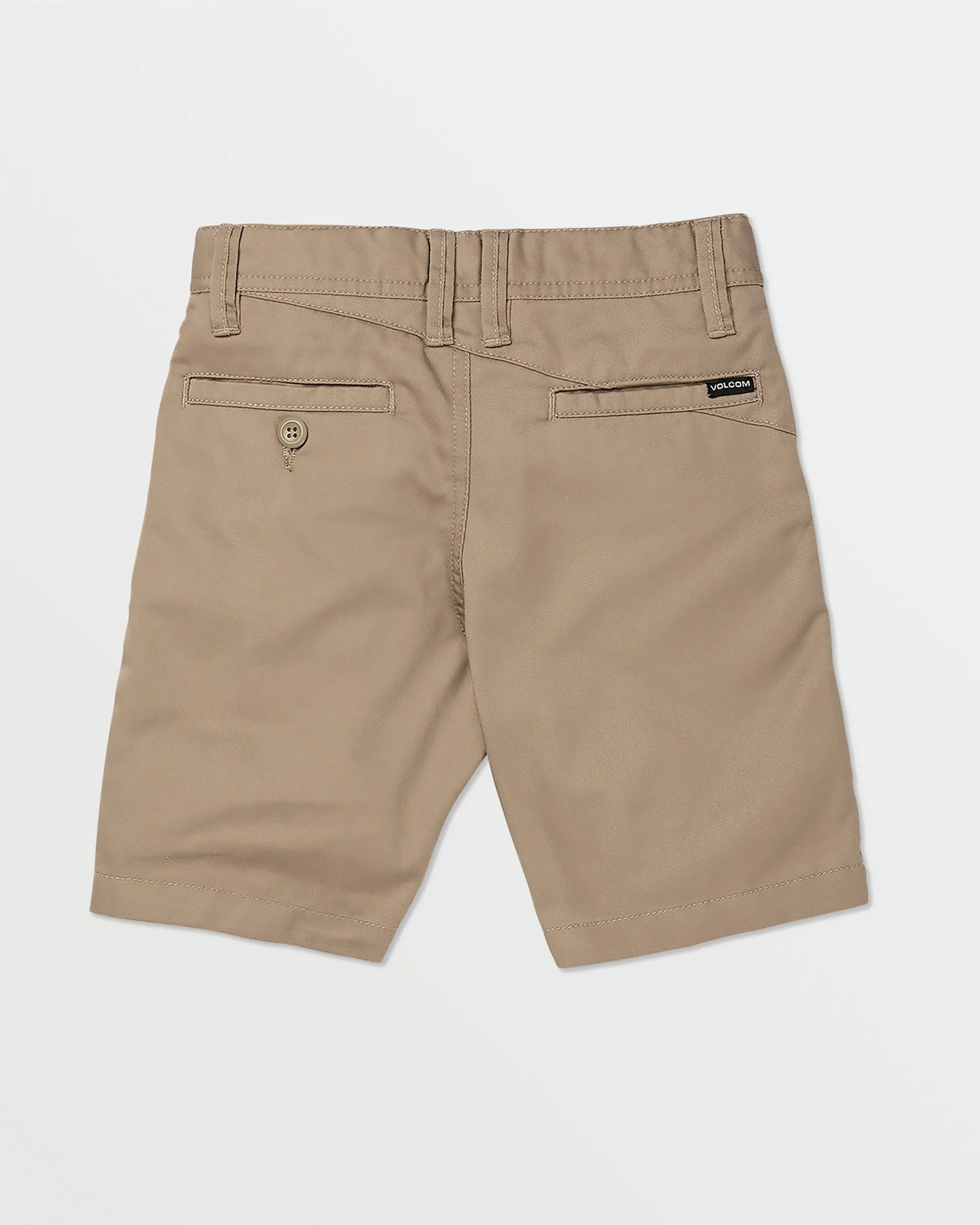 Little Boys Frickin Chino Shorts - Khaki sold by Volcom product image thumbnail 2