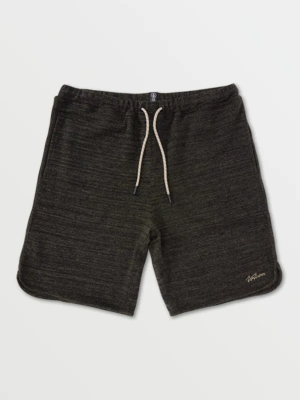 Loiter Elastic Waist Shorts - Military sold by Volcom