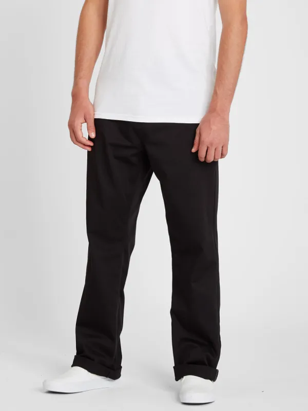 Frickin Skate Chino Pants - Black sold by Volcom