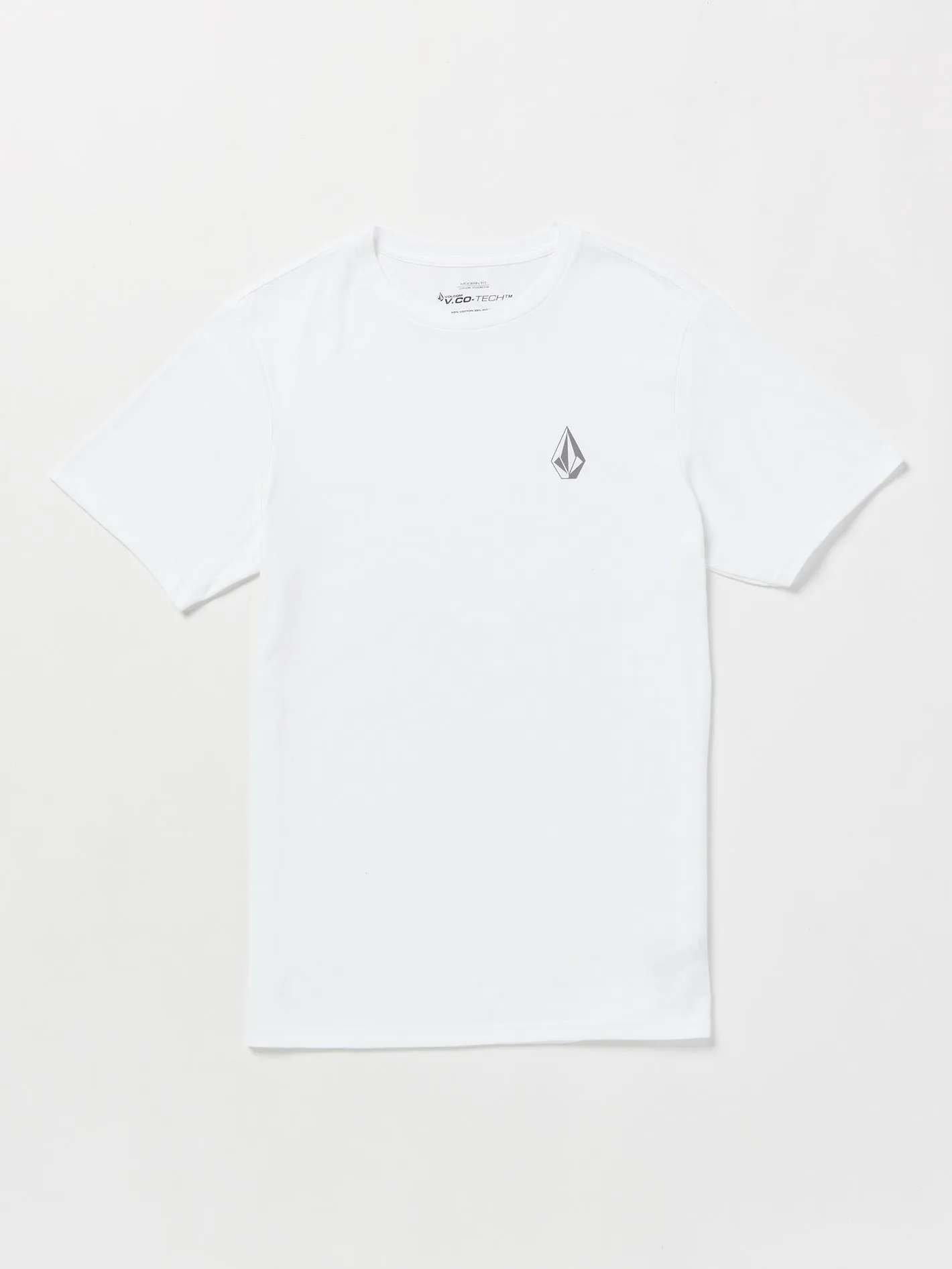 Stone Tech Short Sleeve Tee - White sold by Volcom