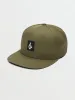 V Square Snapback Hat - Military sold by Volcom
