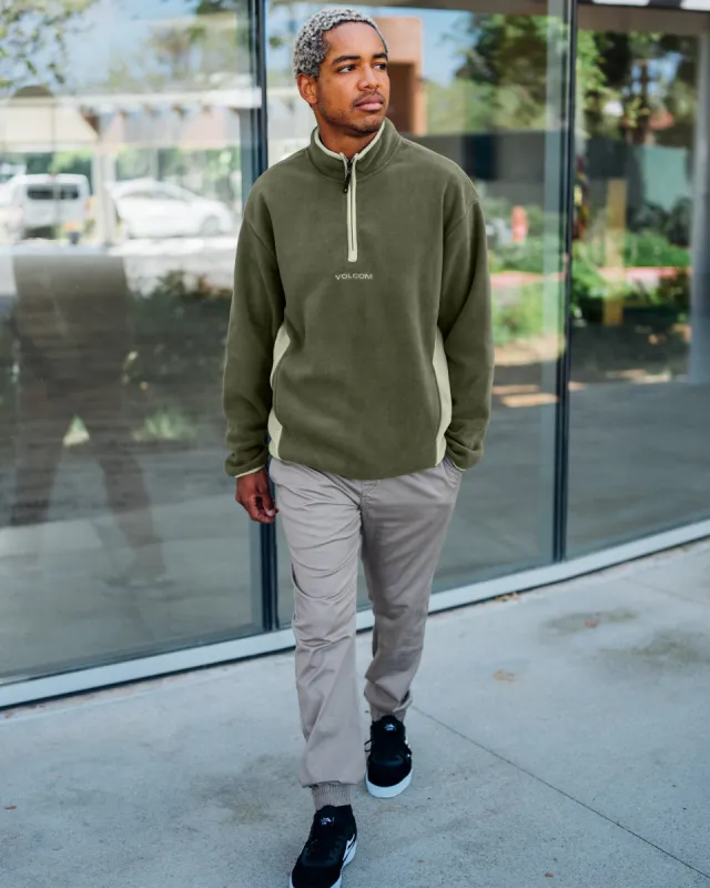 Error 92 Mock Neck Sweatshirt - Winter Moss sold by Volcom