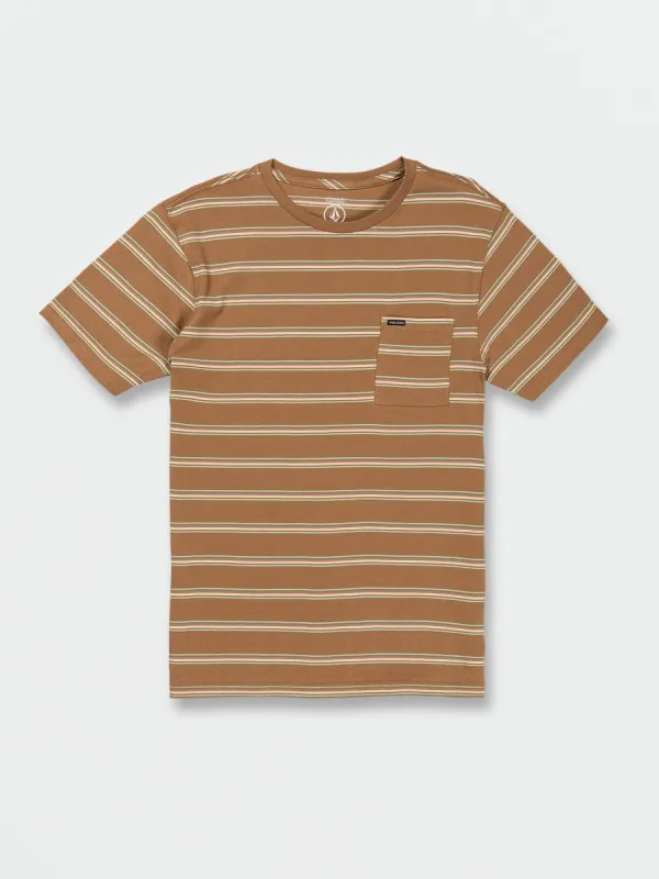 Ayers Crew Short Sleeve Shirt - Tobacco sold by Volcom