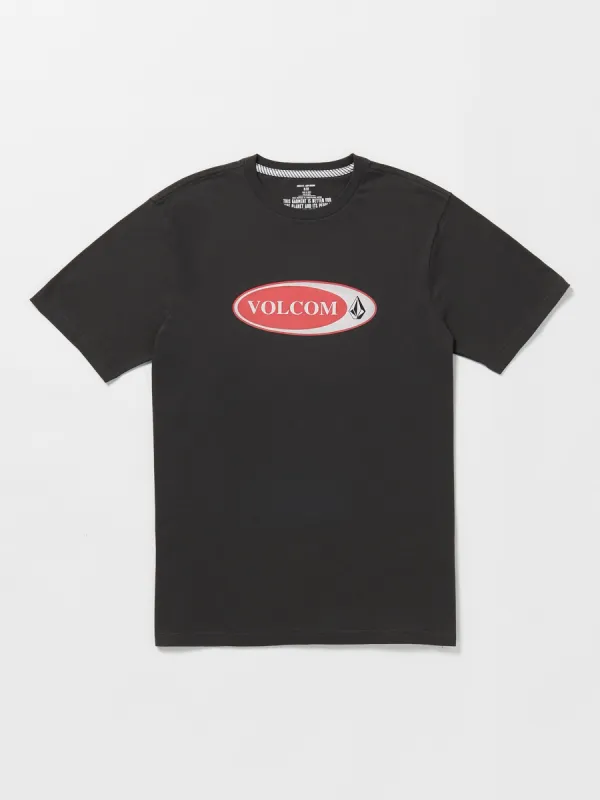 Vellipse Short Sleeve Tee - Stealth sold by Volcom