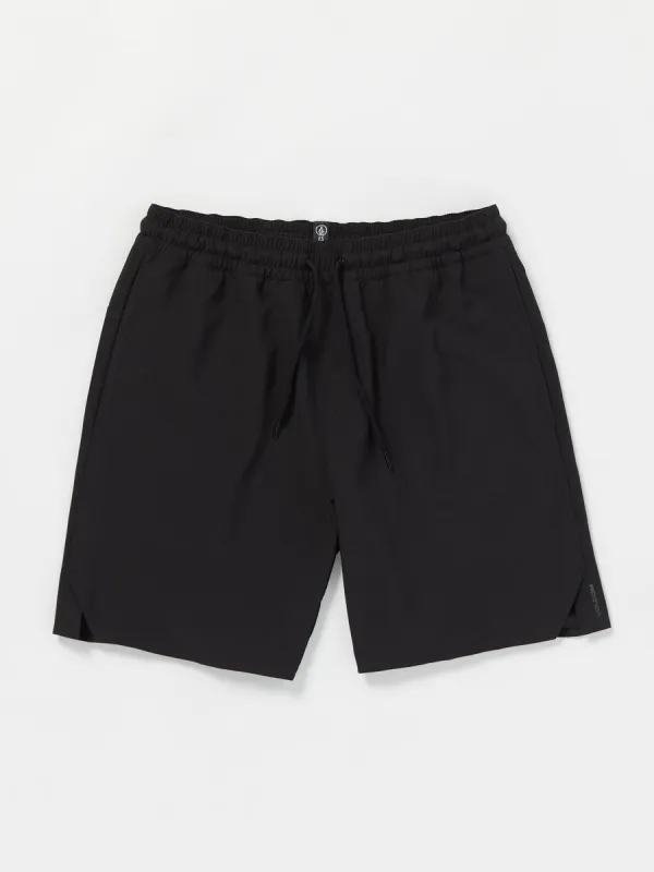 Saturdazze Elastic Waist Shorts - Black sold by Volcom