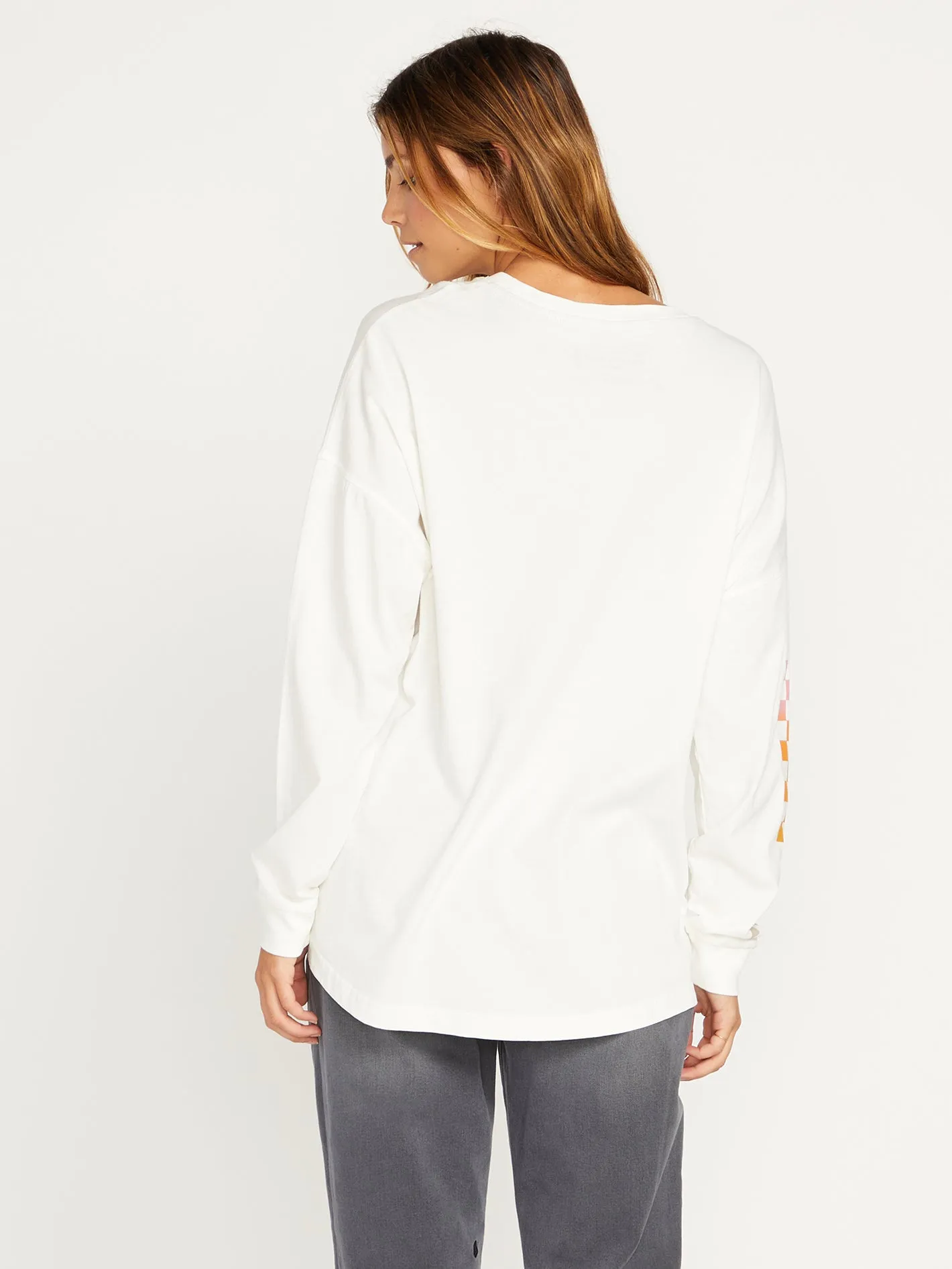 Werking Doubles Long Sleeve Shirt - Star White sold by Volcom product image thumbnail 2