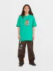 Tokyo True Featured Artist Yusuke Piper Short Sleeve Tee - Emerald Green sold by Volcom