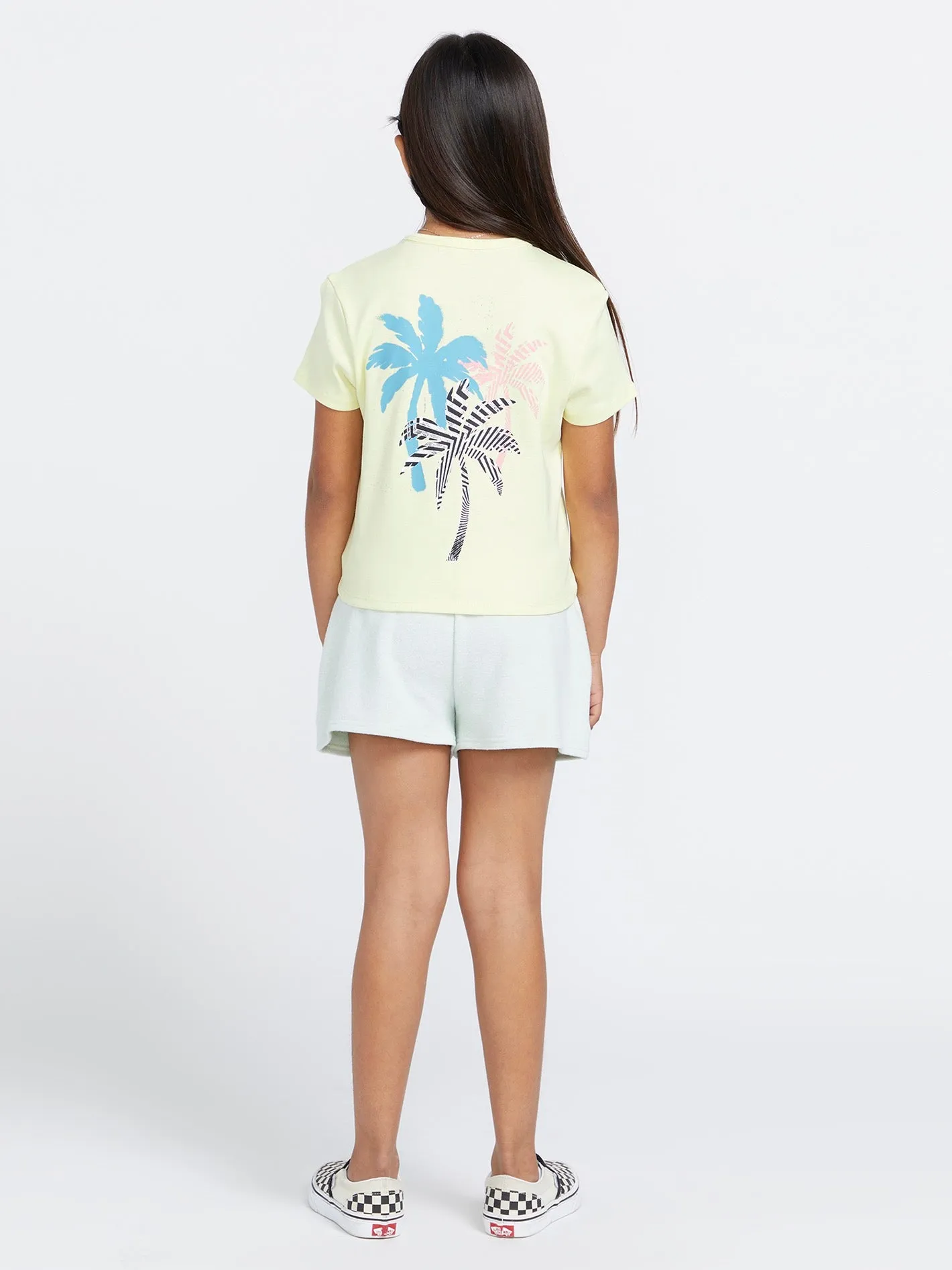Girls Have A Clue Tee - Lemon sold by Volcom product image thumbnail 2