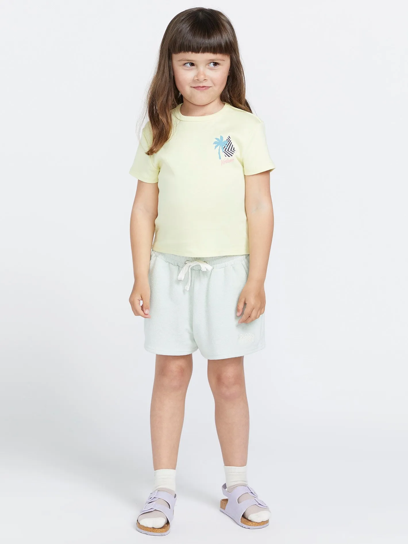 Girls Have A Clue Tee - Lemon sold by Volcom product image thumbnail 4