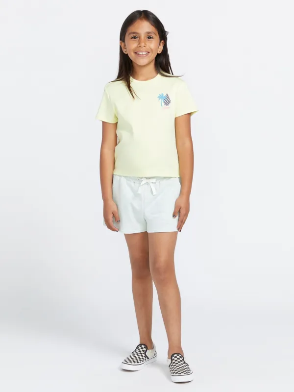 Girls Have A Clue Tee - Lemon sold by Volcom