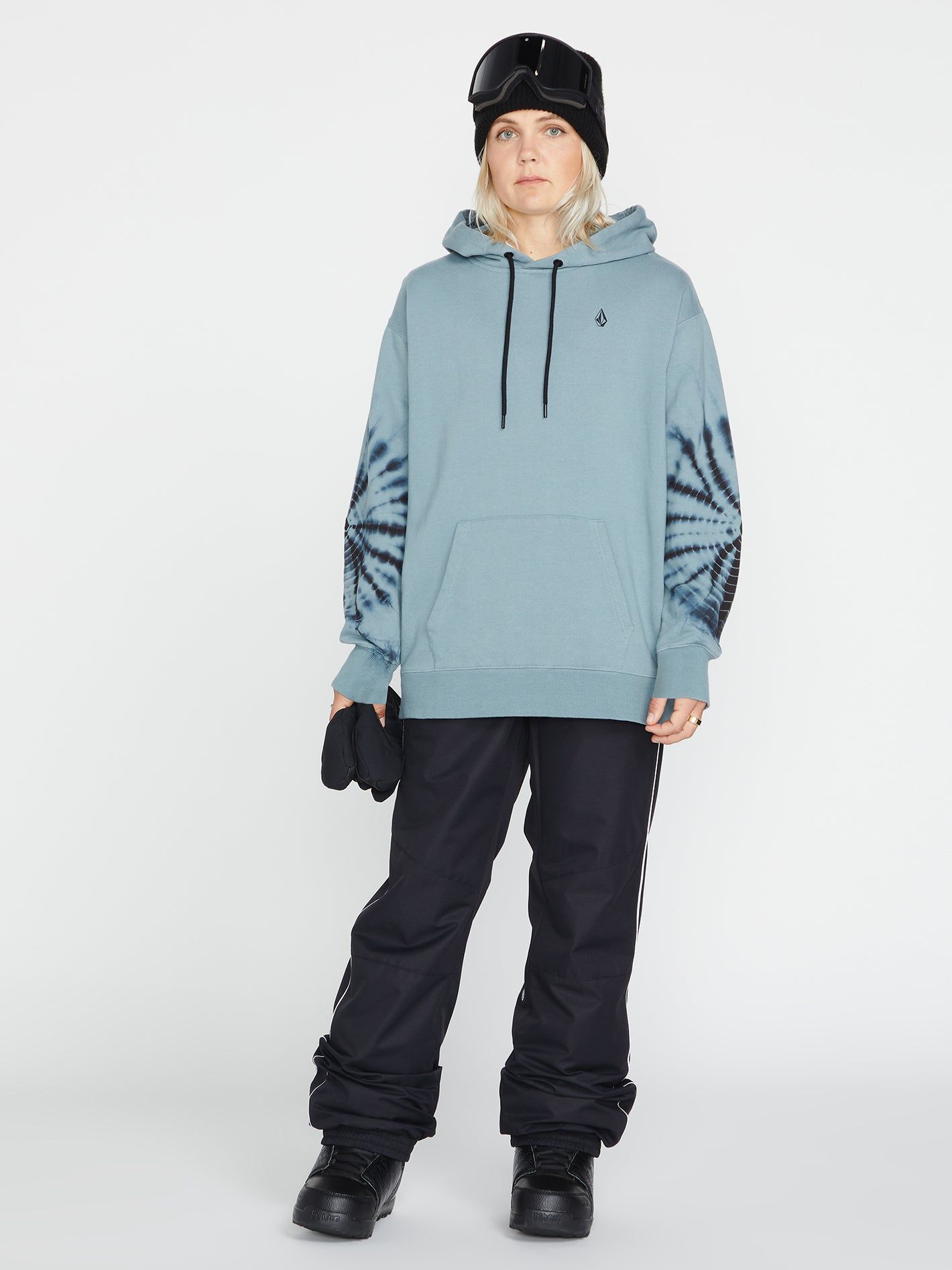 Womens Costus Pullover Fleece - Green Ash (2022) sold by Volcom