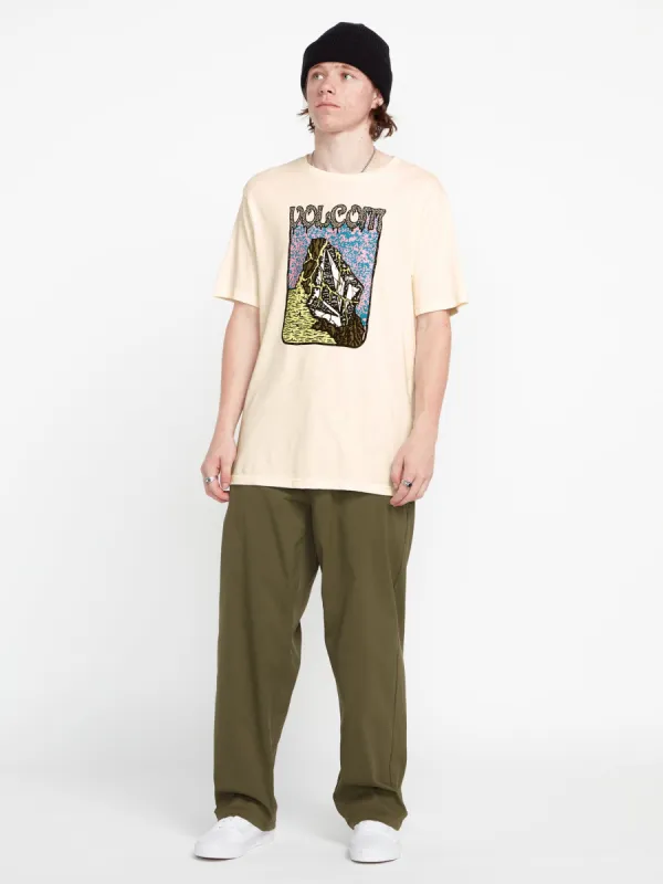 Farm to Yarn Submerged Short Sleeve Tee - Off White sold by Volcom