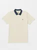 Middler Polo Short Sleeve Shirt - White Flash sold by Volcom
