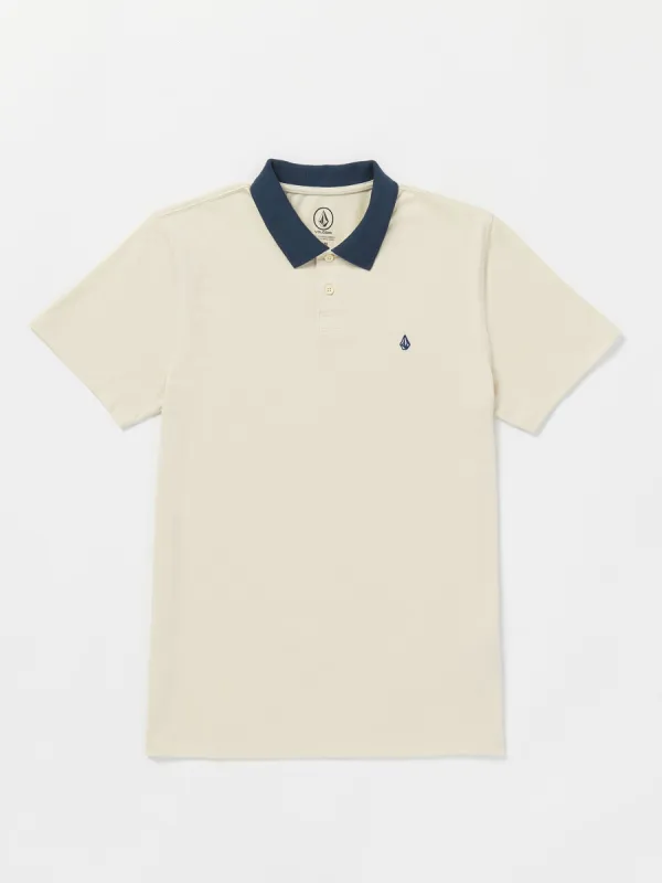 Middler Polo Short Sleeve Shirt - White Flash sold by Volcom