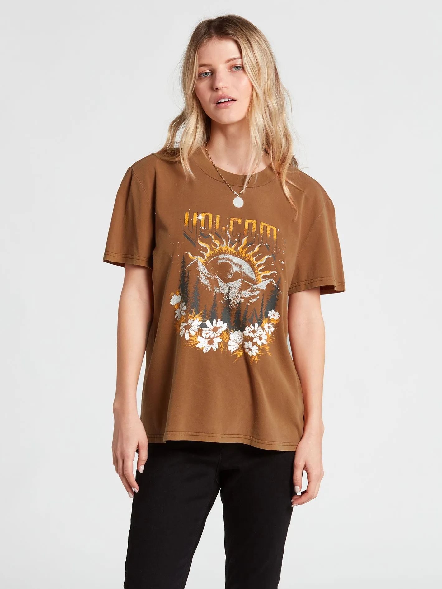 Lock It Up Tee - Bronze sold by Volcom product image thumbnail 2