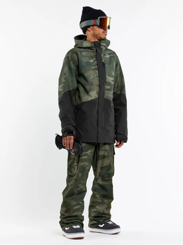 Mens Vcolp Insulated Jacket - Cloudwash Camo sold by Volcom