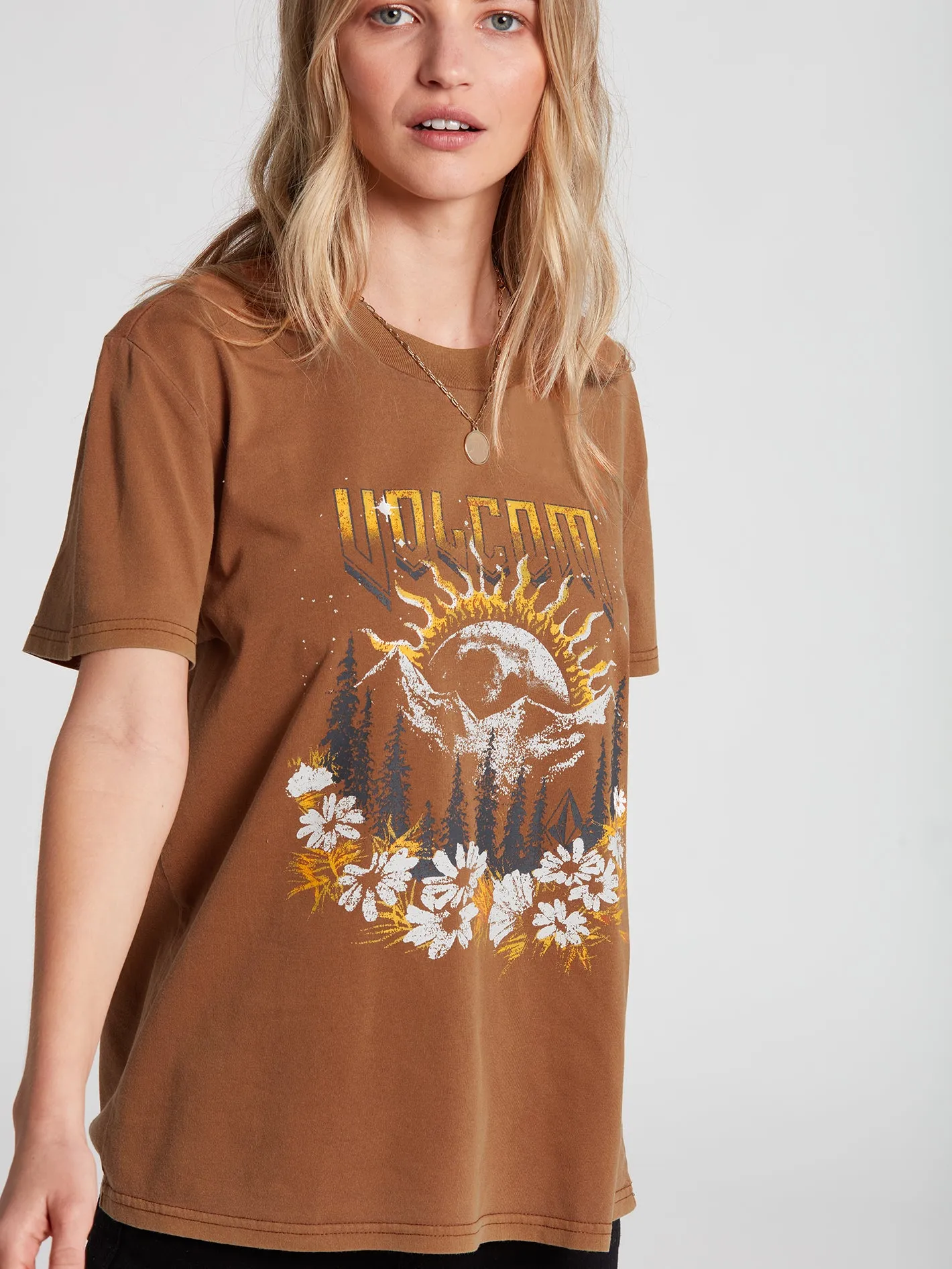 Lock It Up Tee - Bronze sold by Volcom product image thumbnail 4