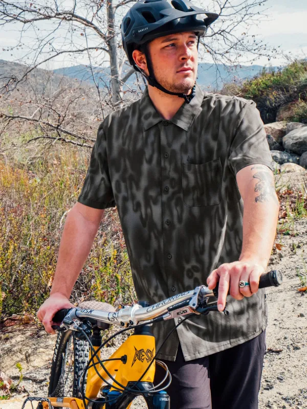Ridgestone Short Sleeve Shirt - Asphalt Black sold by Volcom