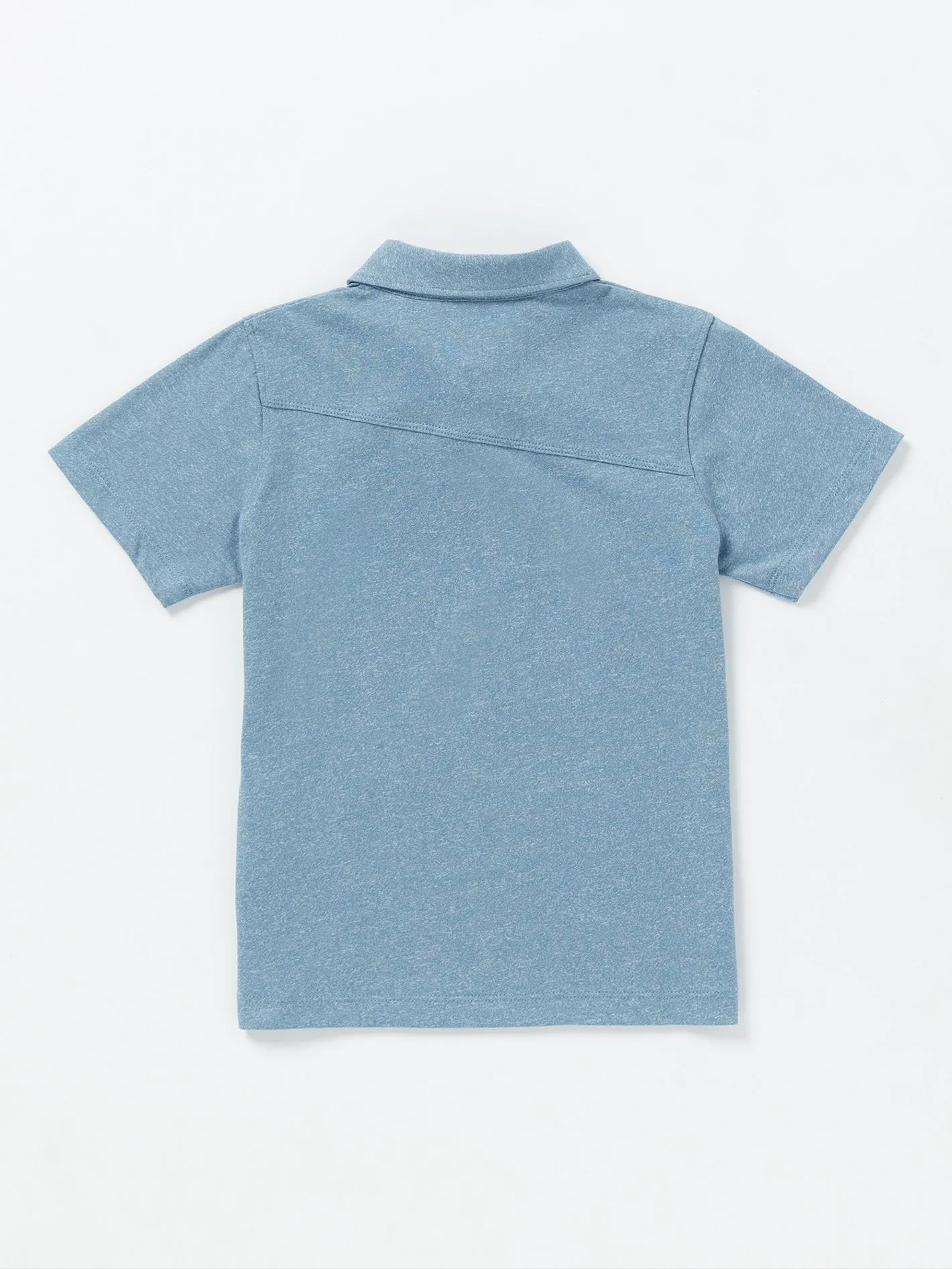 Little Boys Wowzer Polo Short Sleeve Shirt - Stone Blue sold by Volcom product image thumbnail 2