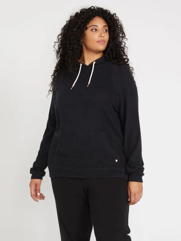 Lived In Lounge Hoodie Plus Size - Black sold by Volcom