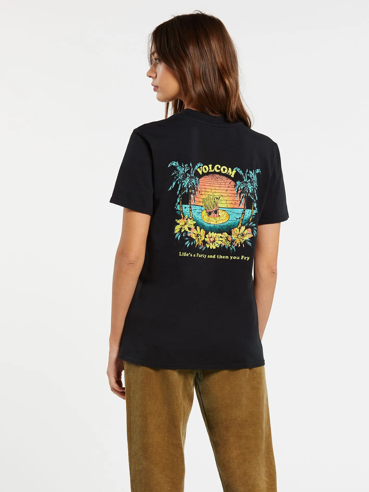 Lock It Up Tee - Black sold by Volcom product image thumbnail 2
