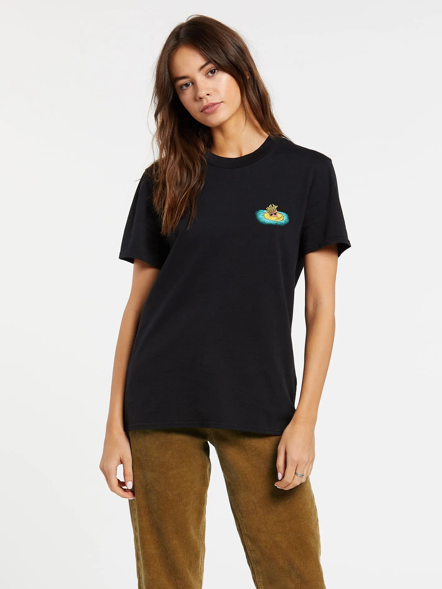 Lock It Up Tee - Black sold by Volcom