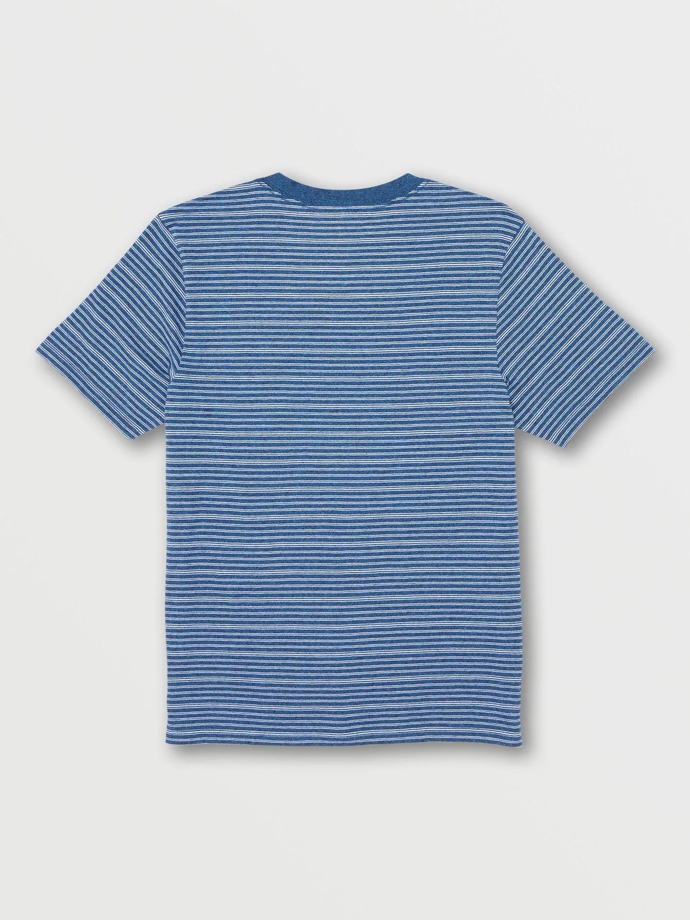 Static Stripe Crew Short Sleeve Shirt - Aged Indigo sold by Volcom product image thumbnail 2