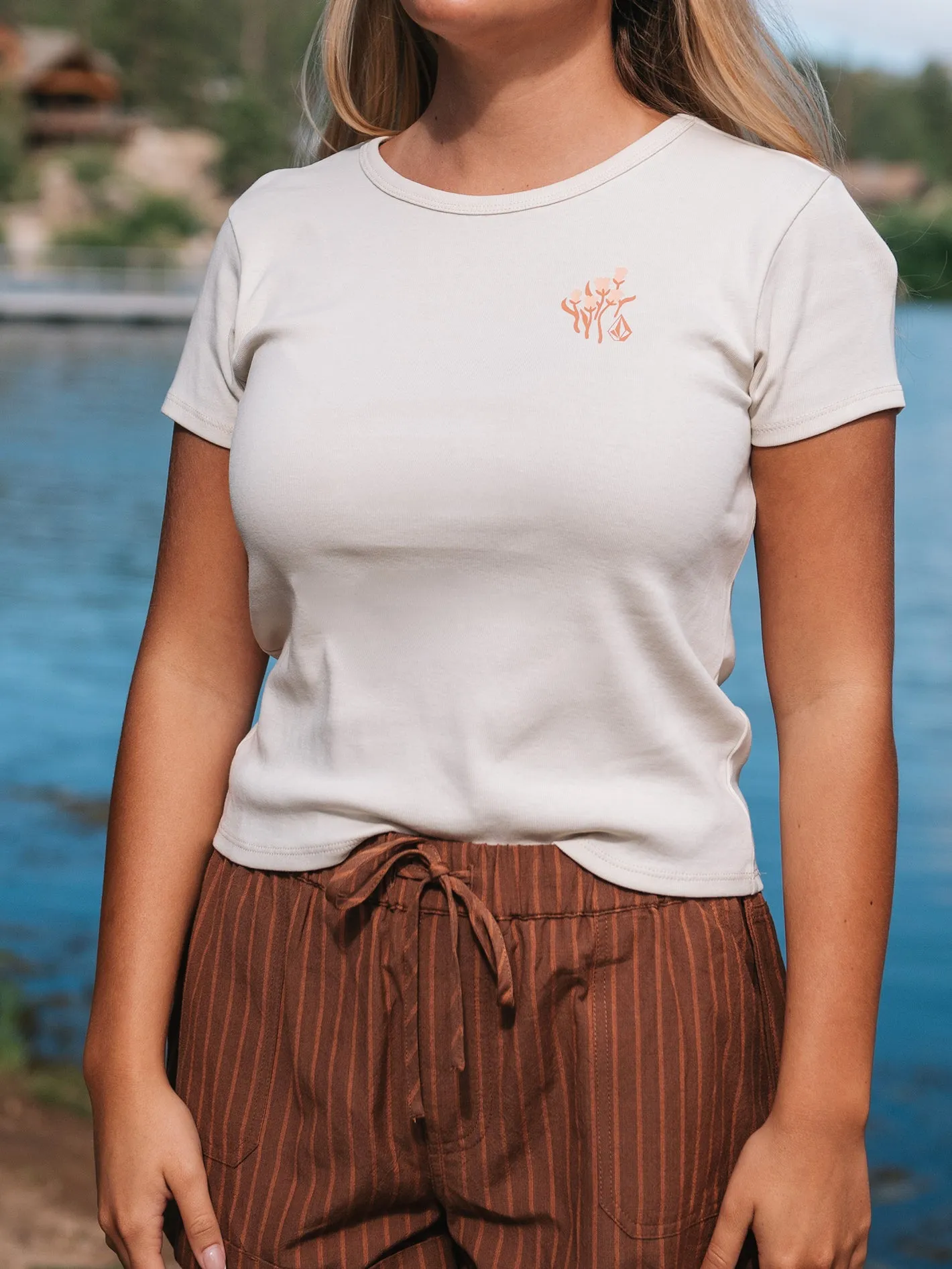 Have A Clue Tee - Cloud sold by Volcom product image thumbnail 2