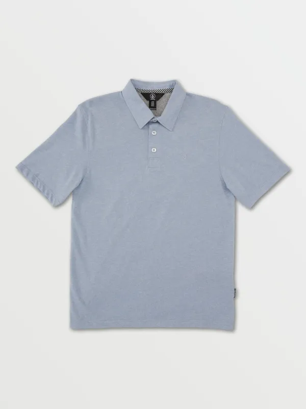 Big Boys Wowzer Polo Short Sleeve - Ashley Blue sold by Volcom