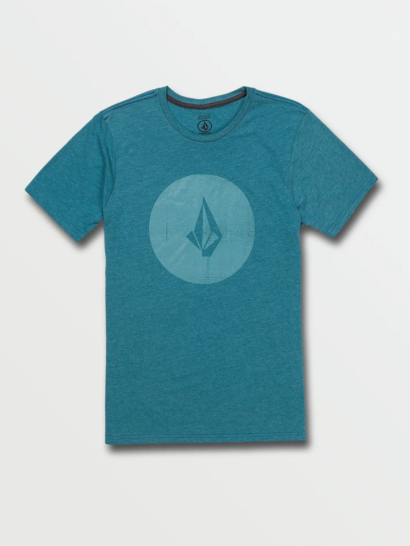 Stencil Stone Short Sleeve Tee - Mosaic Blue Heather sold by Volcom