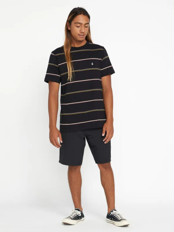 Thortan Crew Short Sleeve Shirt - Black sold by Volcom