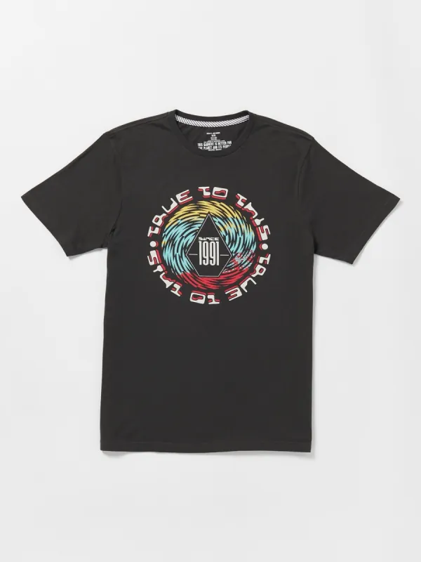 Spinz Short Sleeve Tee - Stealth made by Volcom