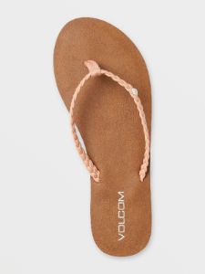Forever Braided Sandal - Coral sold by Volcom