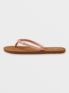 Forever Braided Sandal - Coral sold by Volcom