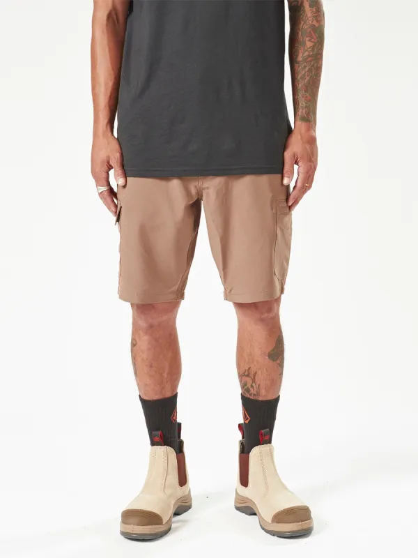 Volcom Workwear Slab Hybrid Shorts - Brindle sold by Volcom