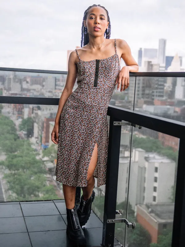 Hey Stone Hey Dress - Black Combo made by Volcom