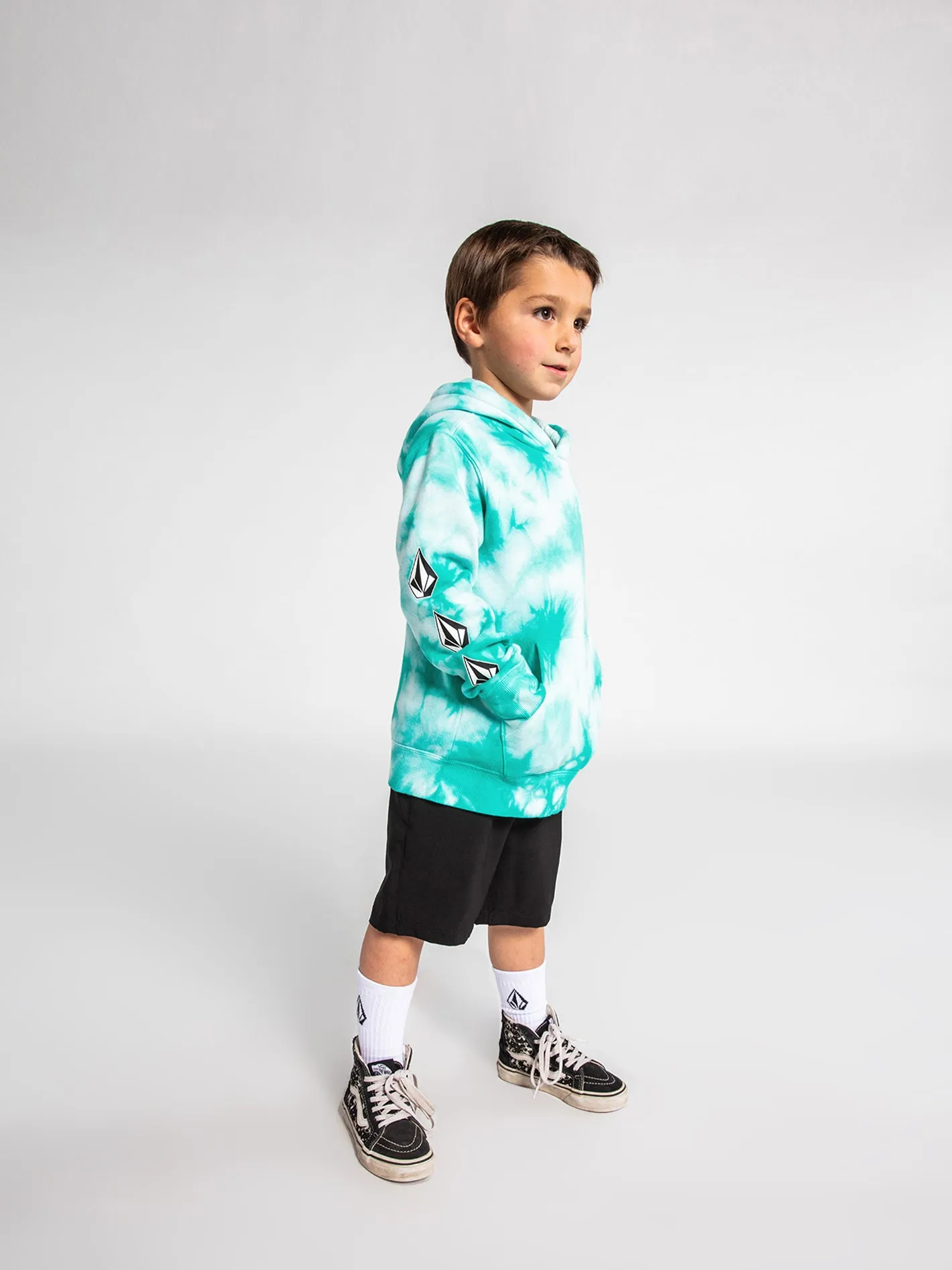 Little Boys Iconic Stone Hoodie - Tie Dye sold by Volcom product image thumbnail 2