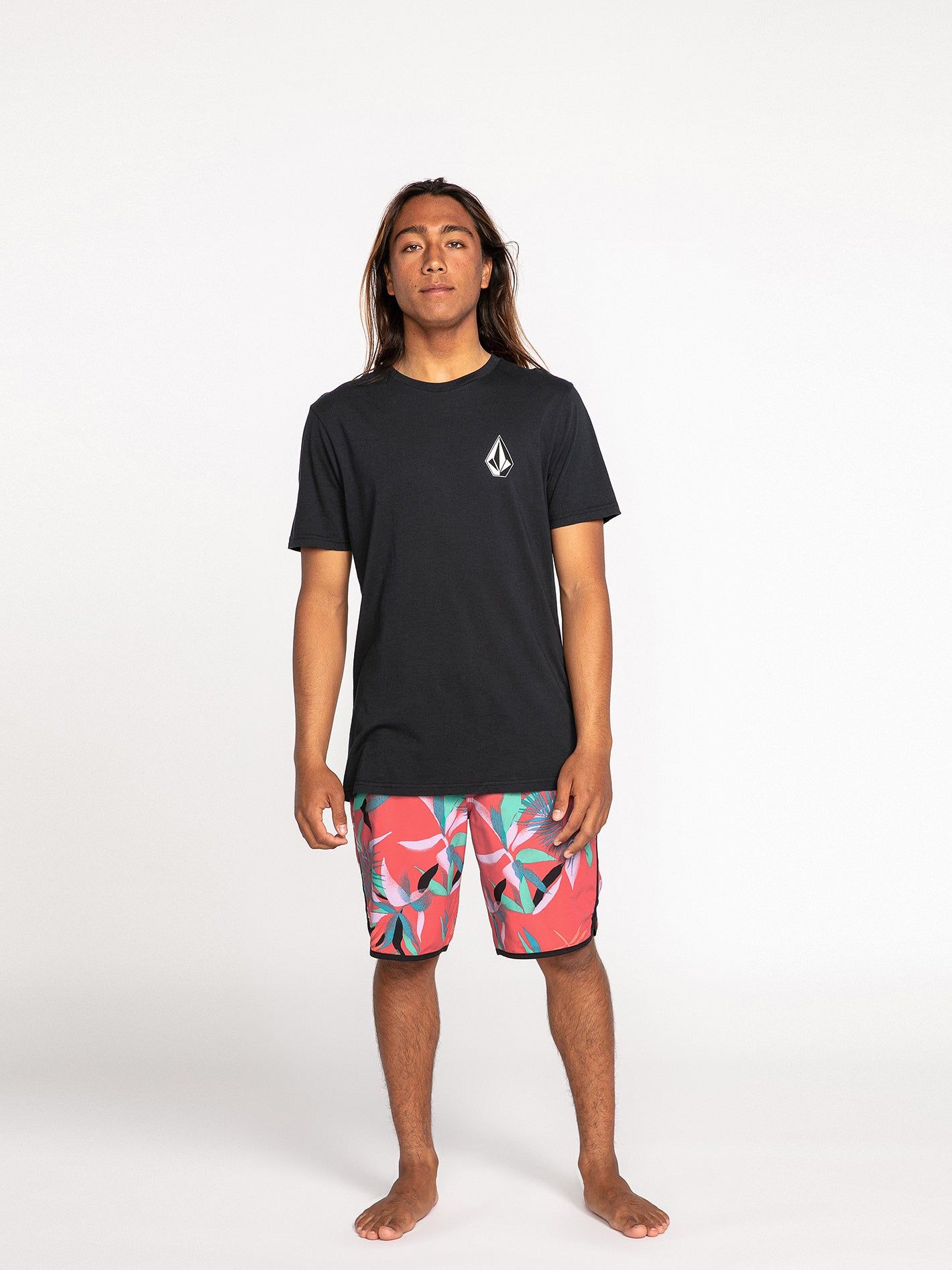 Platter Scallop Mod-Tech Trunks - Living Coral sold by Volcom product image thumbnail 2