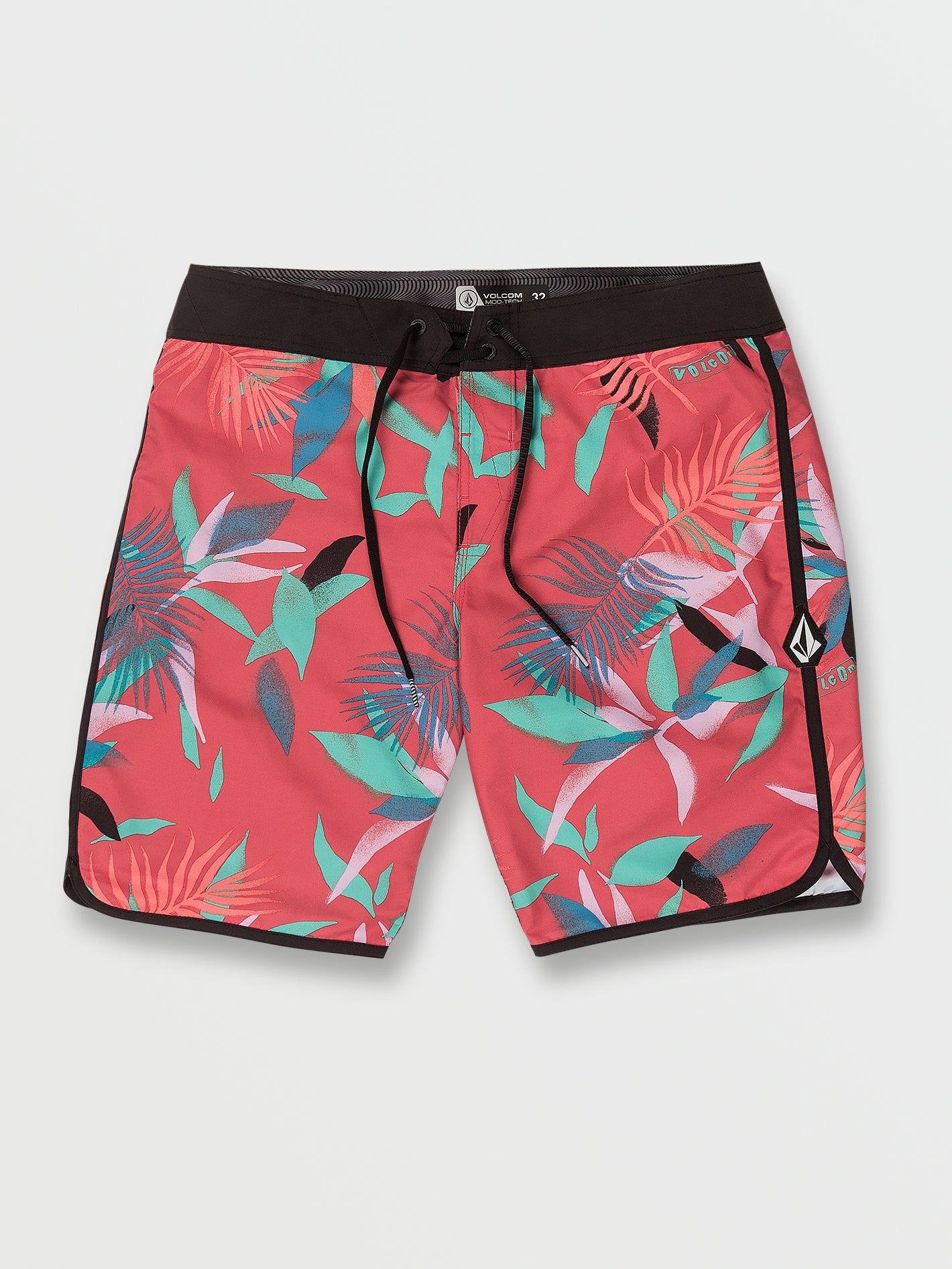 Platter Scallop Mod-Tech Trunks - Living Coral sold by Volcom product image thumbnail 3