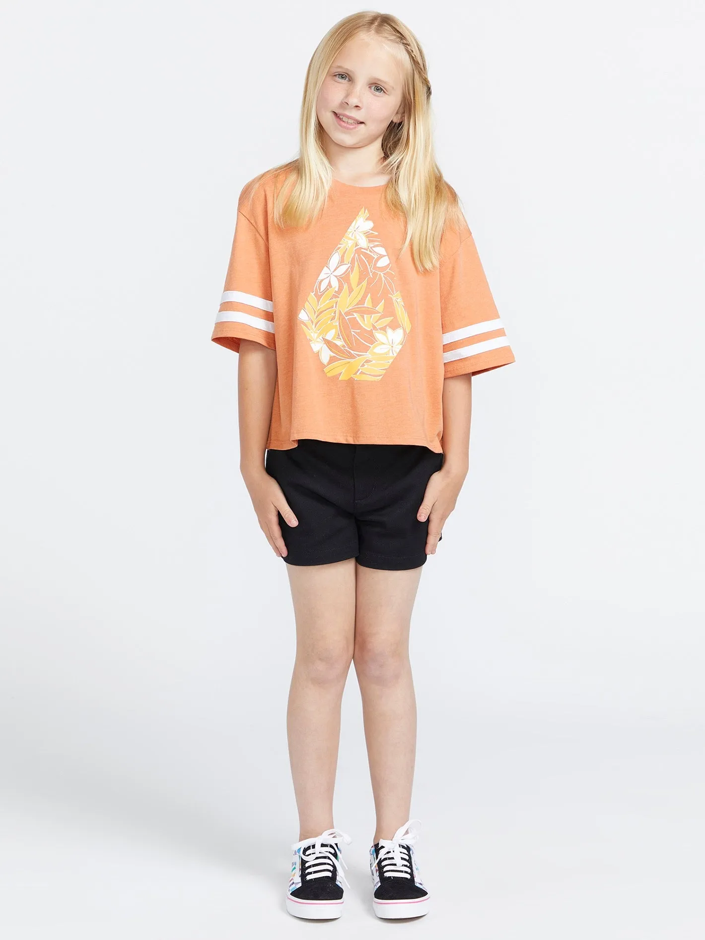 Girls Truly Stoked Tee - Wild Ginger sold by Volcom product image thumbnail 4