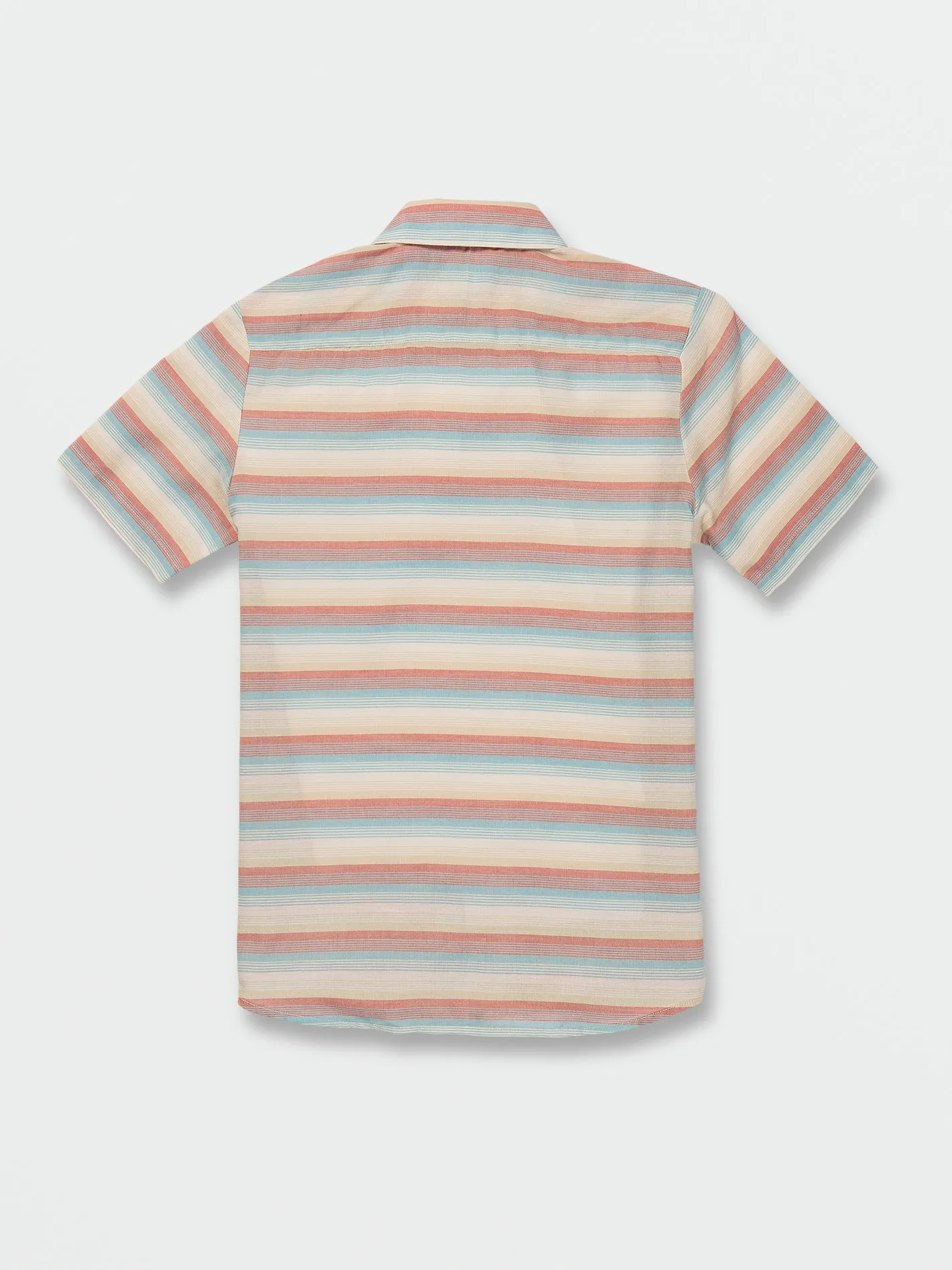 Big Boys Veecee Stripe Short Sleeve Shirt - Whitecap Grey sold by Volcom product image thumbnail 4